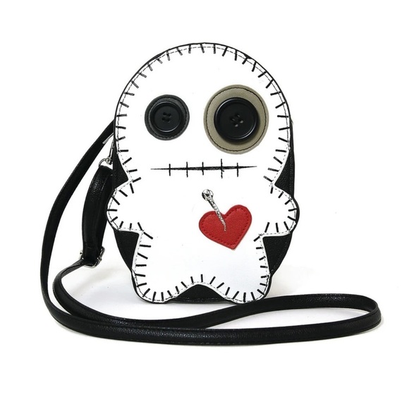 Sleepyville Critters Handbags - Sleepyville Critters Voodoo Doll Crossbody Bag